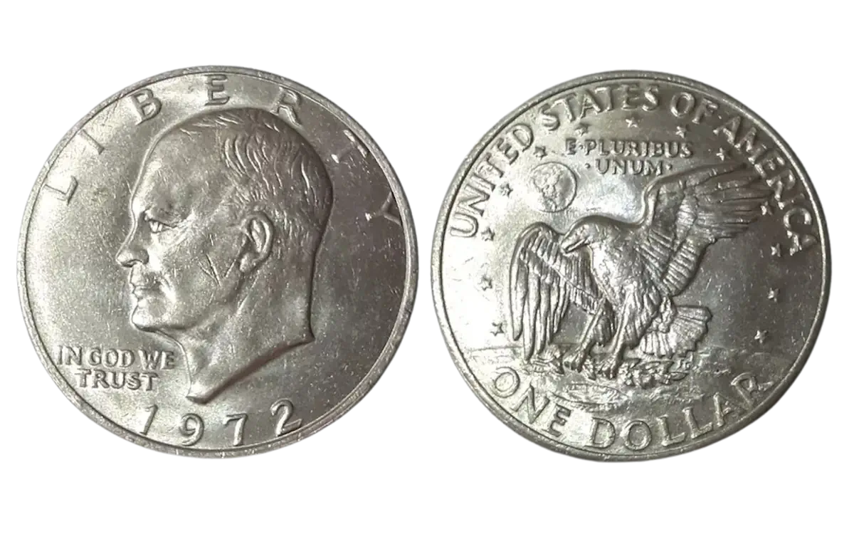 Moeda de Um Dólar (One Dollar) de 1972