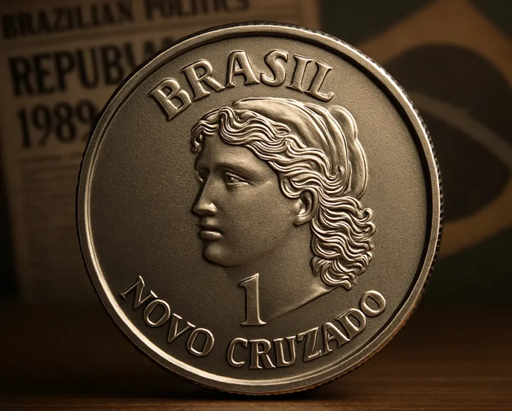 Moeda de 1 Cruzado Novo 1989 O Guia Completo para Colecionadores e Historiadores (Centenário da República)