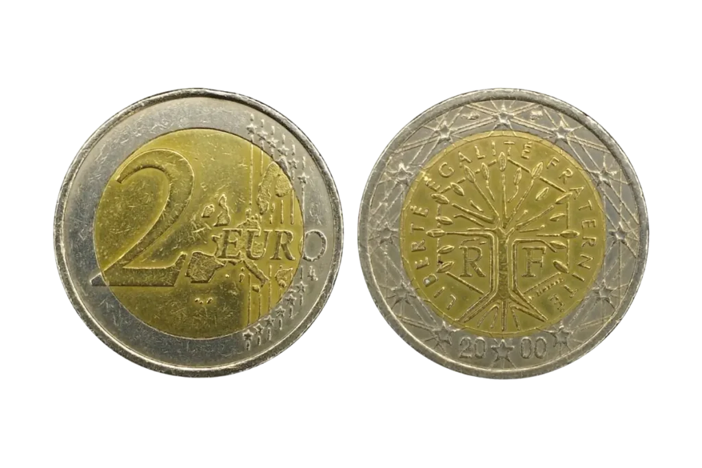 O Tesouro Escondido Moeda de 2 Euros França 2000 Item Obrigatório Para Todo Colecionador!