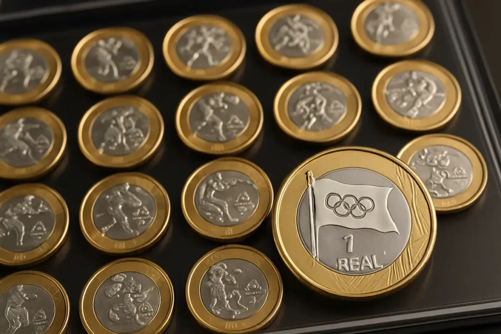 Moedas Comemorativas das Olimpíadas Rio 2016 Valor O Guia Definitivo da Coleção Completa (17 Moedas de R$ 1 Real)